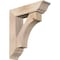 Ekena Millwork Westlake Traditional Smooth Bracket w/ Offset Brace, Douglas Fir, 7 1/2"W x 28"D x 32"H BKT0806X28X32WTL01SDF - alternate 1